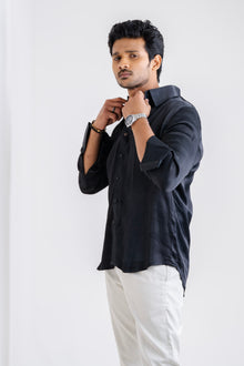 Mula Timir Men’s Premium Shirt - Black