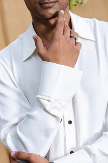 Mula Shvet Men’s Premium Shirt - White